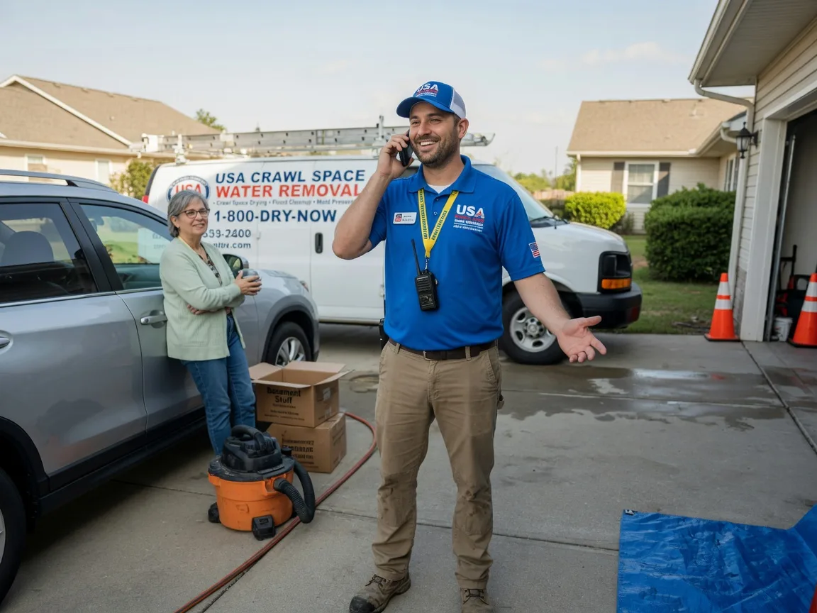 Crawl Space Water Removal Huachuca City, AZ FAQs